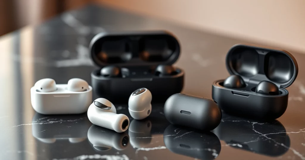 Apple AirPods Pro 3 vs Sony WF-1000XM6 vs Samsung Galaxy Buds 4 Pro vs Sennheiser Momentum TW 4: Paras nappikuuloke 2026