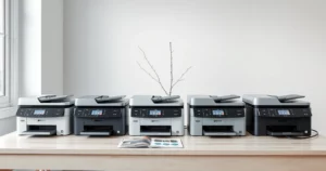 Paras tulostin 2026: Epson EcoTank vs Brother vs HP vs Canon