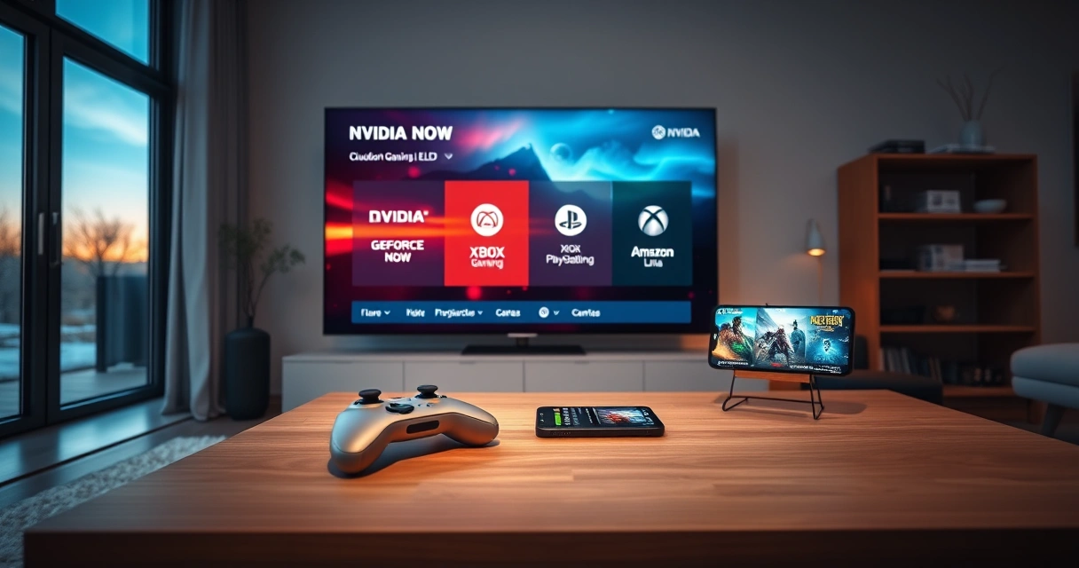 Paras pilvipelipalvelu 2026: GeForce Now vs Xbox vs PS vs Luna