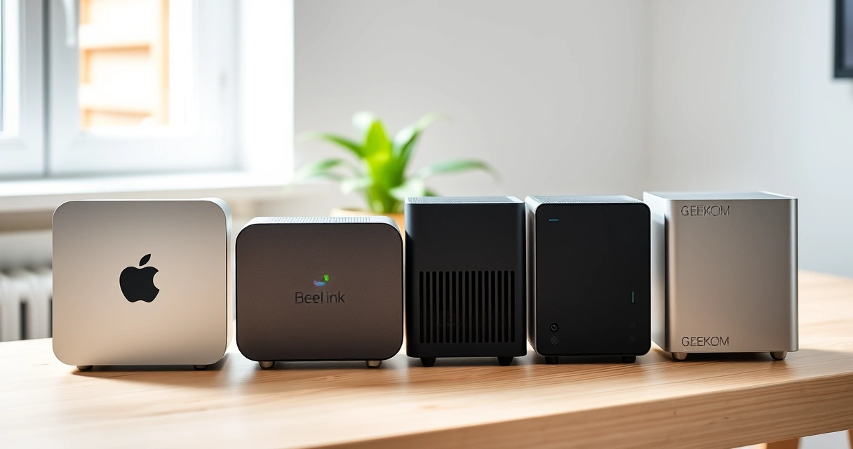 Paras mini PC 2026: Mac mini M4 Pro vs Beelink SER9 vs Minisforum vs GEEKOM