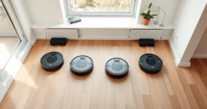 Paras robottipölynimuri 2026: Roborock Saros vs Dreame X50 Ultra vs Ecovacs X8 vs Roomba 705