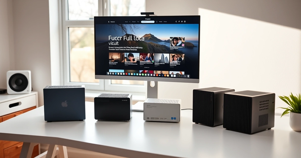 Apple Mac Mini M4 vs ASUS NUC 14 Pro+ vs Geekom A8 vs Minisforum UM890 Pro: Paras mini-tietokone 2026