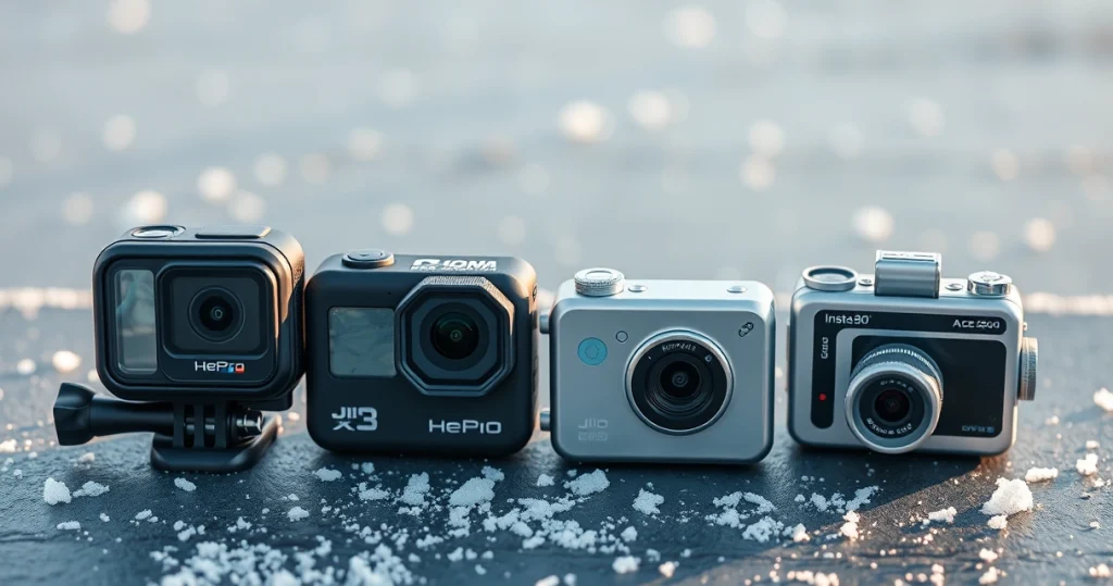 Paras toimintakamera 2026: GoPro Hero 14 vs DJI Osmo Action 6 vs Insta360 X5 vs Ace Pro 2
