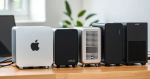 Paras mini-PC 2026: Mac mini M4 vs NUC 14 Pro vs UM790 Pro vs SER8