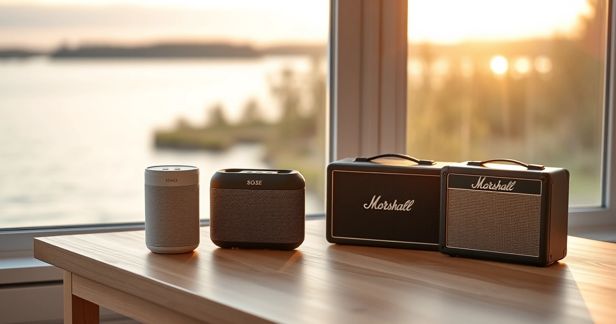 Paras Bluetooth-kaiutin 2026: Sonos vs Bose vs JBL vs Marshall