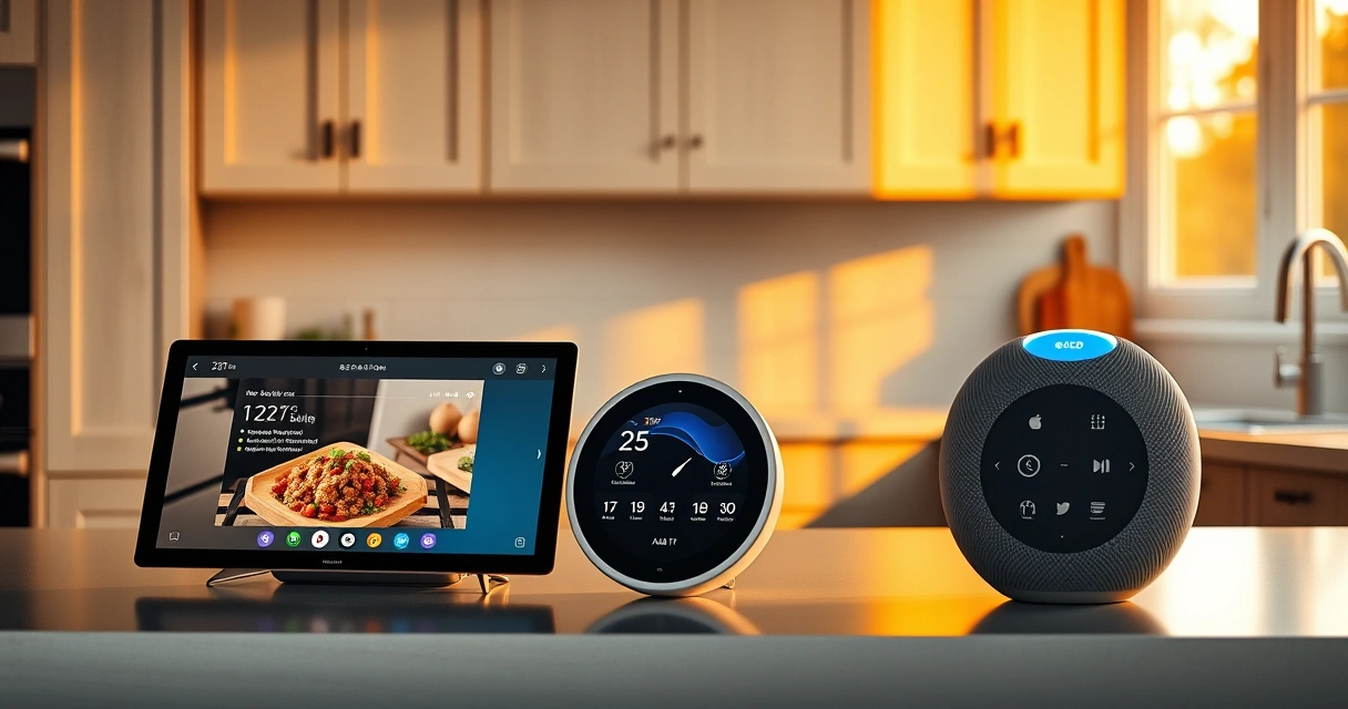 Paras älynäyttö 2026: Echo Show 21 vs Nest Hub Max 3 vs HomePod