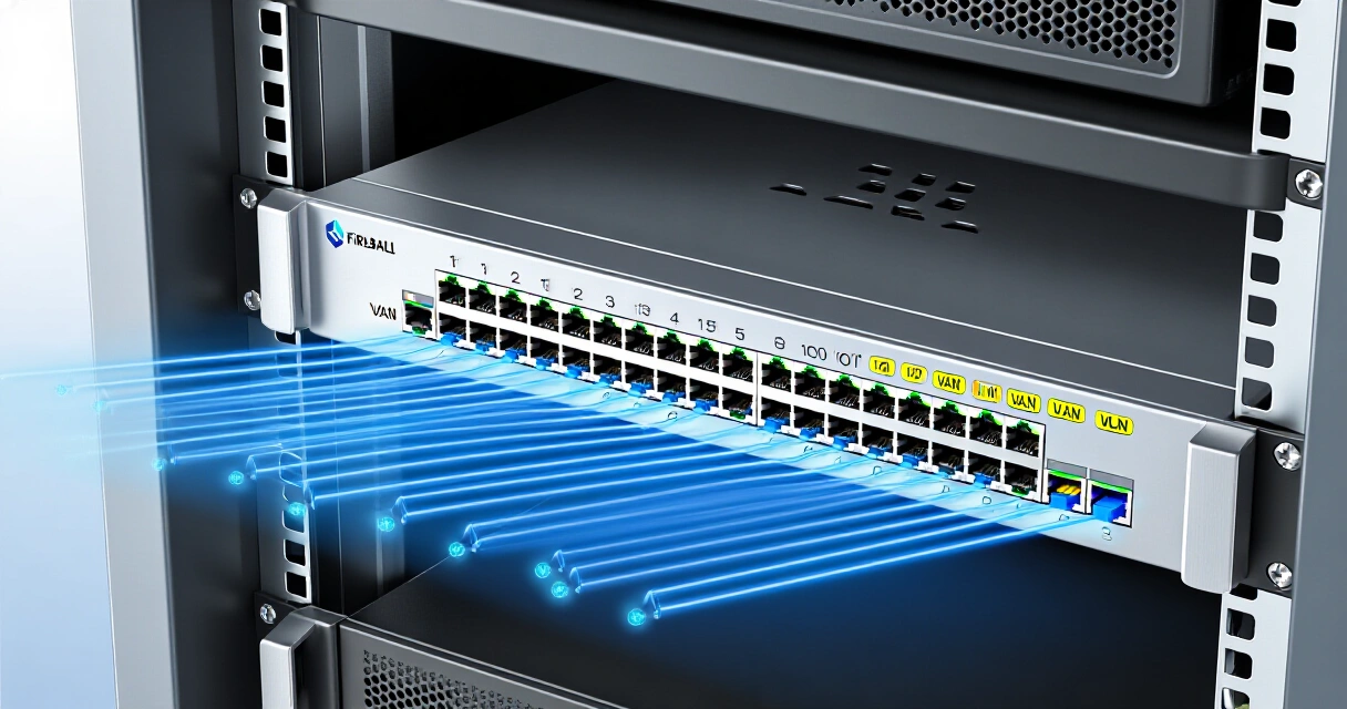 Verkkokytkimen VLAN-konfiguraatio IoT-laitteiden segmentointiin