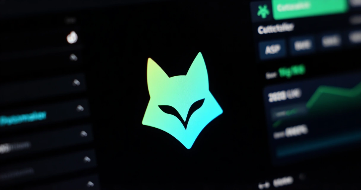 MetaMask-lompakko selaimen laajennuksena kannettavan tietokoneen näytöllä